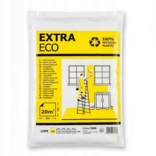 Folia Malarska EXTRA ECO 4x5m (20 m²) SOLID 5086