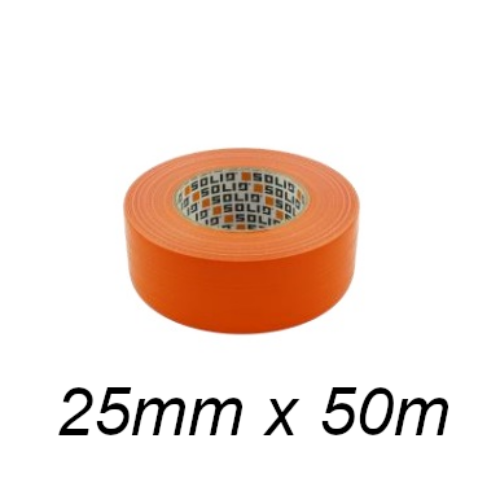 Taśma elewacyjna tynkarska 25mm X 50m POMARAŃCZOWA SOLID 5713