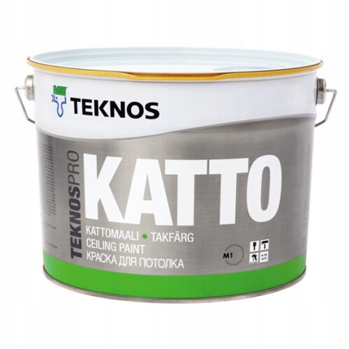 Farba akrylowa do betonu, ścienna TEKNOS KATTO 9L mat