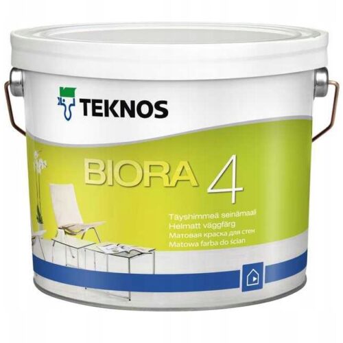 Farba lateksowa ścienna BIORA 4 TEKNOS