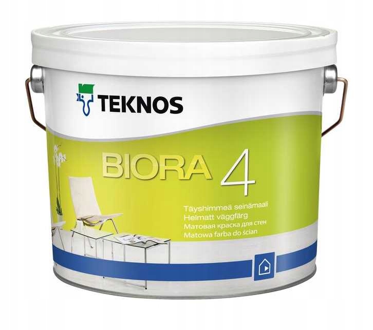 Farba lateksowa ścienna BIORA 4 TEKNOS