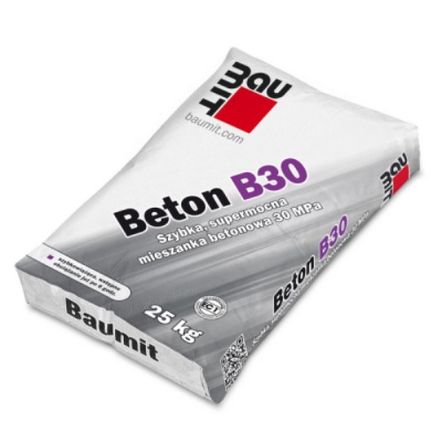 Beton Szybka Mieszanka Betonowa BAUMIT B30 25KG