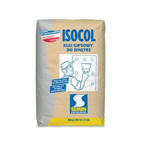 Klej Gipsowy SEMIN ISOCOL 25kg