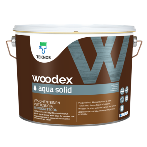 Wodorozcieńczalna farba akrylowo-alkidowa WOODEX AQUA SOLID 9L