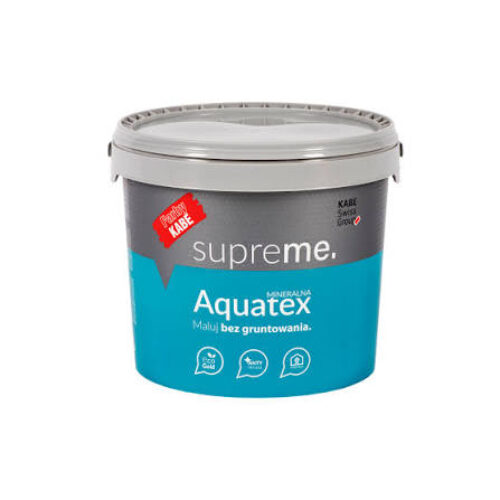 Farba Lateksowa Do Ścian i Sufitów KABE Aquatex 10L